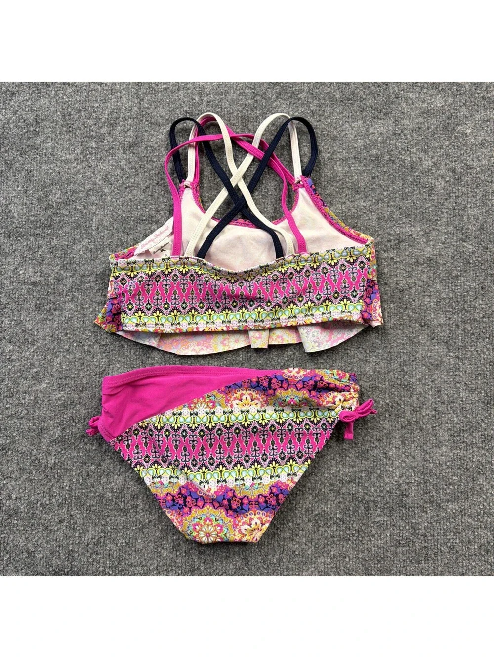 Tommy Bahama Girls Two-Piece Bathing Suit Size 8